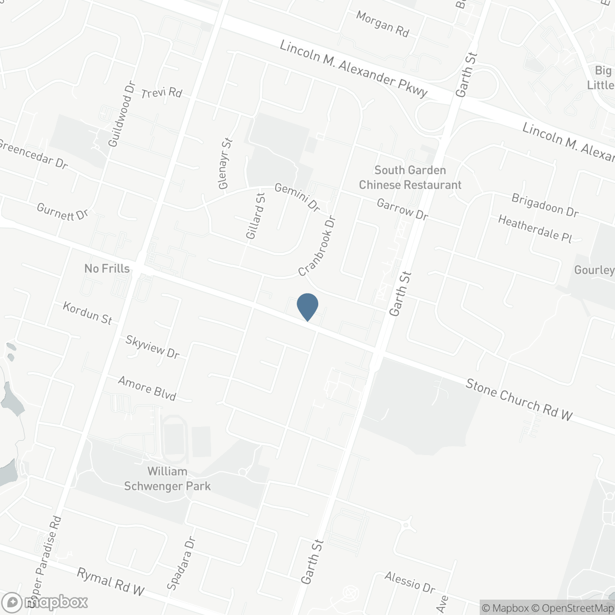 500 STONE CHURCH Road W Unit# E5, Hamilton, Ontario L9B 1R2
